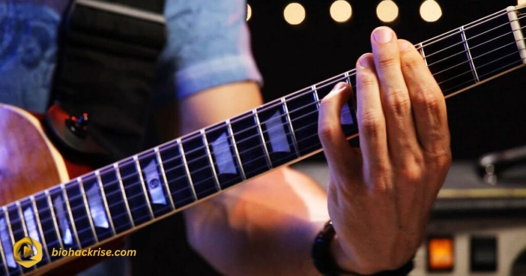 Advanced Guitar Techniques for “Death Was Arrested”